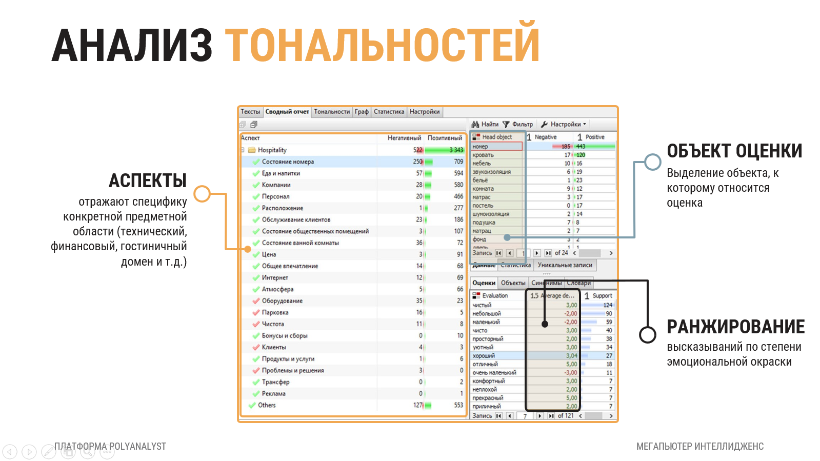 Полианалист программа. Анализ текста сайта